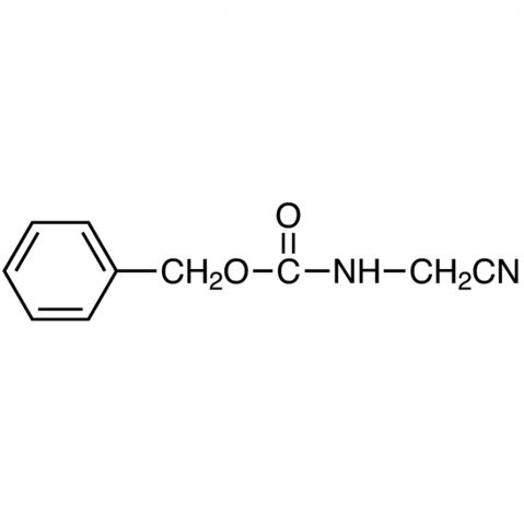 N-(Carbobenzoxy)aminoacetonitrile Chemical Structure