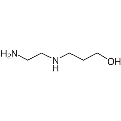 N-(3-Hydroxypropyl)ethylenediamine Chemical Structure