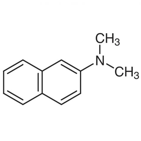 N,N-Dimethyl-2-naphthylamine Chemical Structure