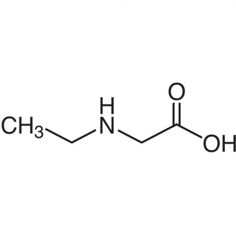 N-Ethylglycine 化学構造