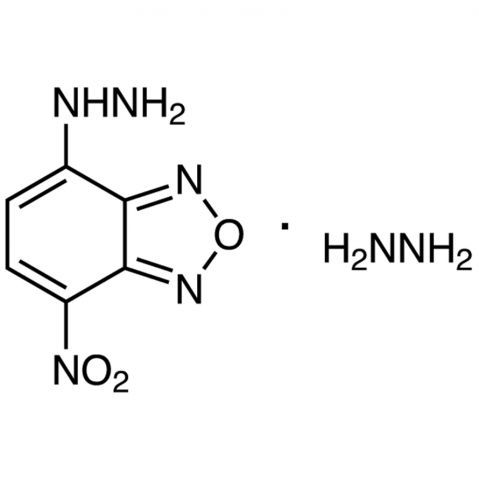 NBD-H (=4-Hydrazino-7-nitro-2,1,3-benzoxadiazole Hydrazine) [for HPLC Labeling] Chemical Structure