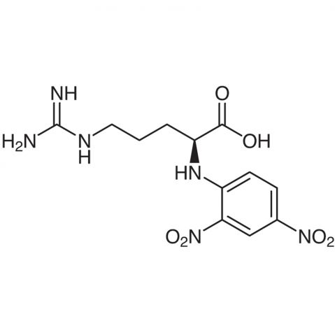 Nα-(2,4-Dinitrophenyl)-L-arginine Chemical Structure