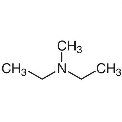 N,N-Diethylmethylamine Chemische Struktur