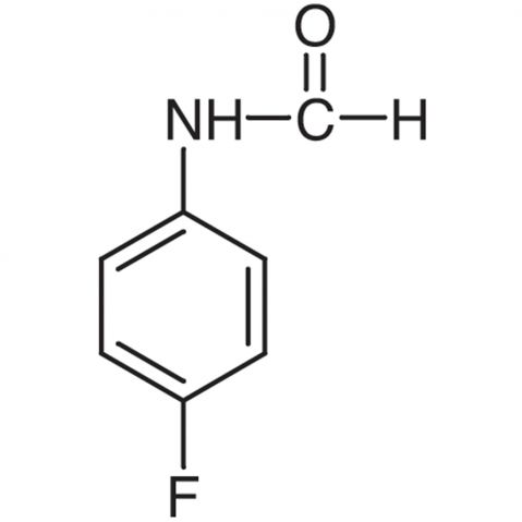 N-(4-Fluorophenyl)formamide Chemical Structure