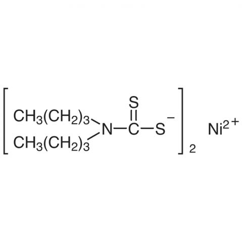 Dibutyldithiocarbamic Acid Nickel Salt التركيب الكيميائي