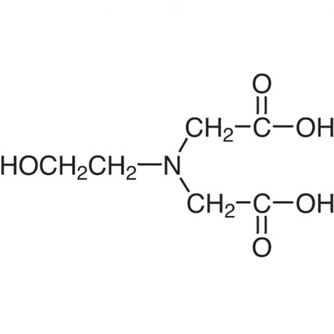 N-(2-Hydroxyethyl)iminodiacetic Acid التركيب الكيميائي