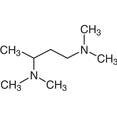 N,N,N',N'-Tetramethyl-1,3-diaminobutane Chemical Structure