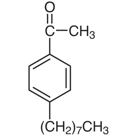 4'-n-Octylacetophenone 化学構造