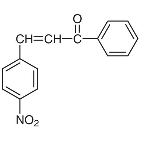 4-Nitrochalcone 化学構造