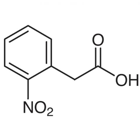 2-Nitrophenylacetic Acid Chemical Structure