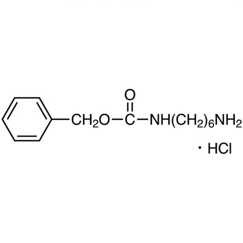 N-Carbobenzoxy-1,6-diaminohexane Hydrochloride Chemische Struktur