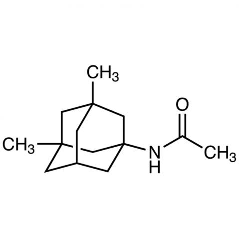 N-Acetyl-3,5-dimethyl-1-adamantanamine Chemical Structure