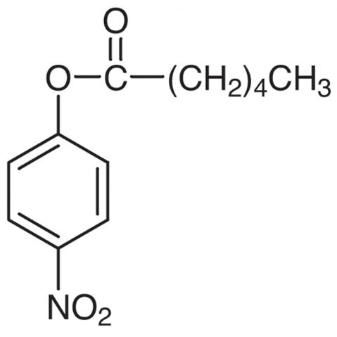 4-Nitrophenyl Hexanoate التركيب الكيميائي