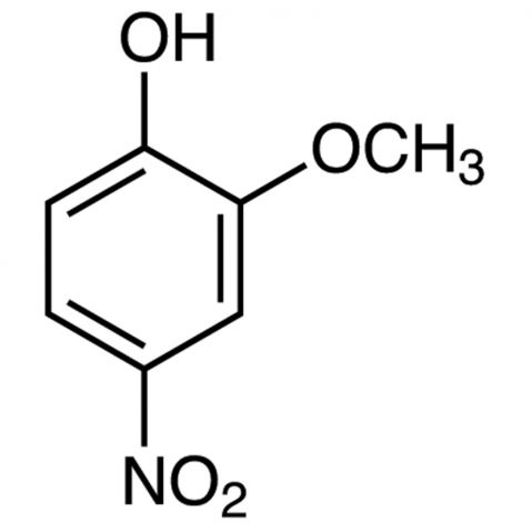 4-Nitroguaiacol Chemische Struktur