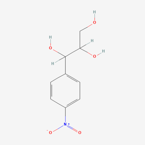 1-(4-Nitrophenyl)glycerol Chemical Structure