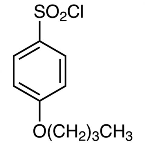 4-Butoxybenzenesulfonyl Chloride 化学構造