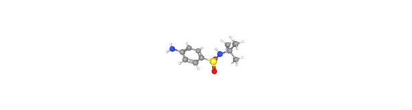 N-t-Butyl 4-aminophenylsulfonamide Chemical Structure