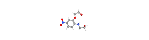 N,O-Di(2-hydroxyethyl)-2-amino-5-nitrophenol Chemische Struktur