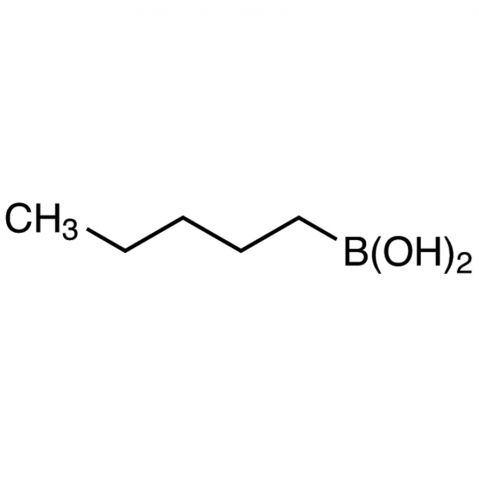 n-Pentylboronic acid Chemical Structure