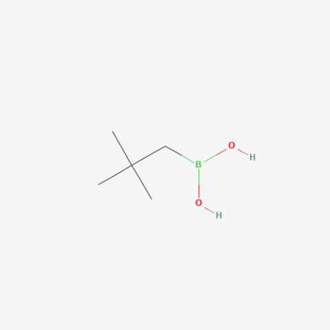 Neopentylboronic acid (contains varying amounts of Anhydride) 化学構造