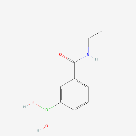 3-(n-Propylcarbamoyl)benzeneboronic acid（contains varying amounts of Anhydride） Chemical Structure