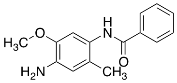 N-(4-Amino-5-methoxy-2-methylphenyl)benzamide 化学構造