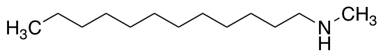 N-Methyldodecylamine Chemical Structure