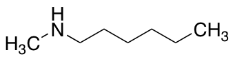 N-Hexylmethylamine Chemische Struktur