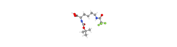 Nalpha-Boc-Nepsilon-trifluoroacetyl-D-lysine Chemische Struktur