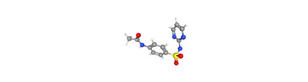 N-Acetyl Sulfadiazine 化学構造