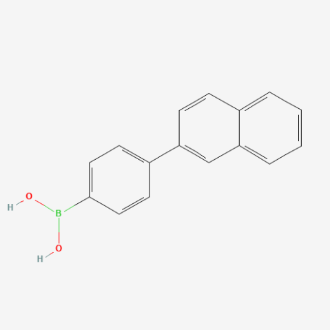 4-(2-Naphthyl)benzeneboronic Acid (contains varying amounts of Anhydride) Chemical Structure