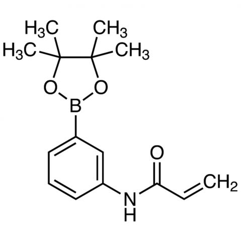 N-[3-(4,4,5,5-Tetramethyl-1,3,2-dioxaborolan-2-yl)phenyl]acrylamide Chemical Structure