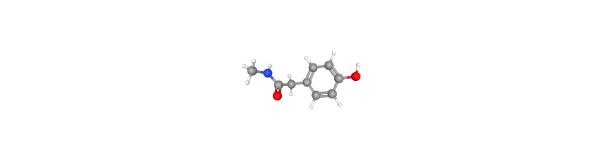 2-(4-Hydroxyphenyl)-N-methylacetamide Chemical Structure