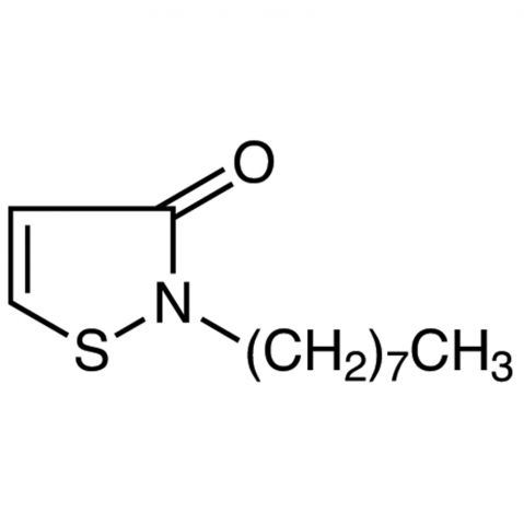 2-Octyl-4-isothiazolin-3-one 化学構造