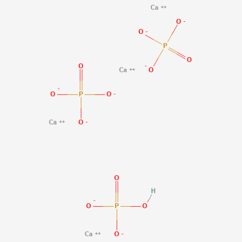 Octacalcium phosphate 化学構造