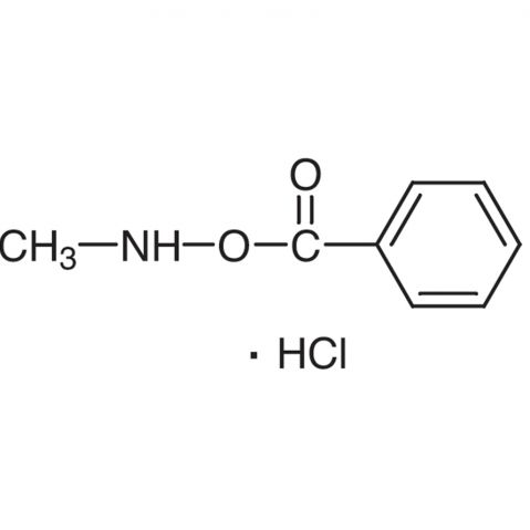 O-Benzoyl-N-methylhydroxylamine Hydrochloride Chemical Structure