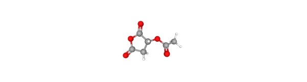 (+)-O-Acetyl-D-malic Anhydride 化学構造