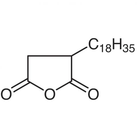 Octadecenylsuccinic Anhydride (mixture of isomers) Chemical Structure