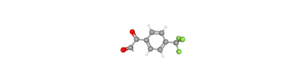 2-Oxo-2-(4-(trifluoromethyl)phenyl)acetaldehyde hydrate 化学構造