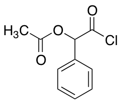 O-Acetyl-mandelic Acid Chloride Chemical Structure