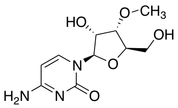 3′-O-Methylcytidine Chemical Structure