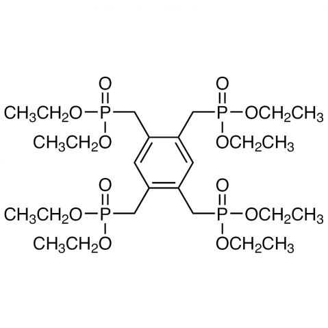 Octaethyl [Benzene-1,2,4,5-tetrayltetrakis(methylene)]tetrakis(phosphonate) Chemical Structure