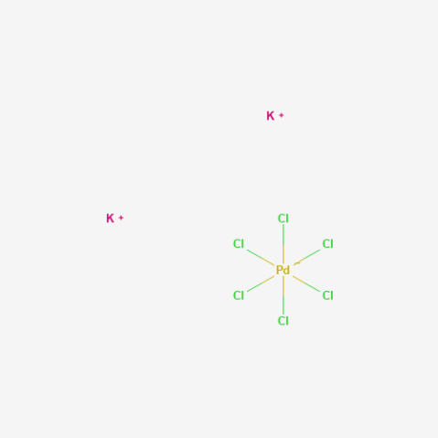 Potassium hexachloropalladate(IV) Chemical Structure