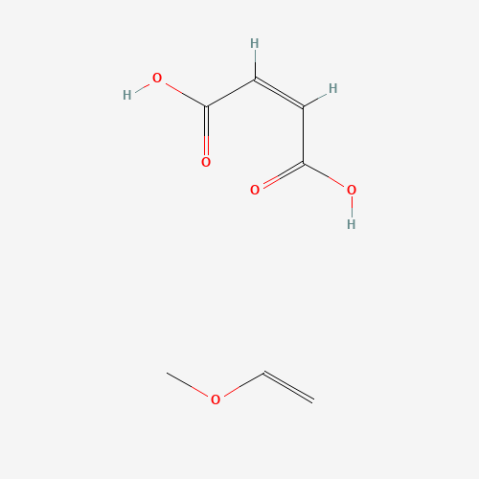 Poly(methyl vinyl ether-alt-maleic acid) Chemical Structure