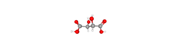 Potassium bitartrate 化学構造