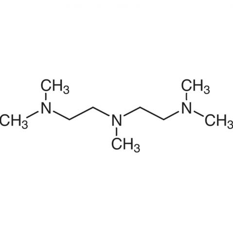 N,N,N',N'',N''-Pentamethyldiethylenetriamine 化学構造