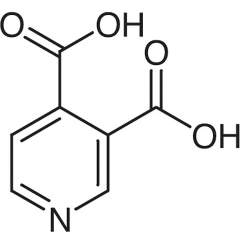 3,4-Pyridinedicarboxylic acid 化学構造