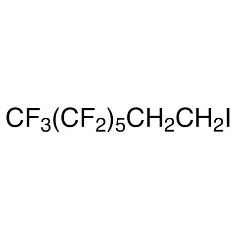 1H,1H,2H,2H-Perfluorooctyl iodide 化学構造