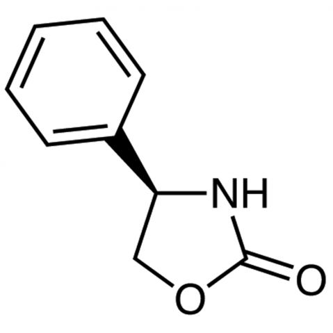 (R)-(-)-4-Phenyl-2-oxazolidinone 化学構造