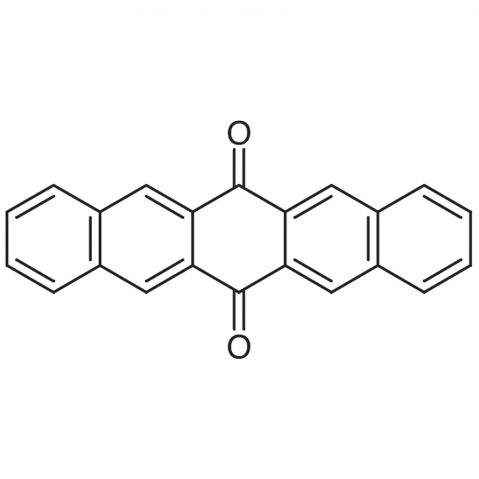 6,13-Pentacenequinone 化学構造